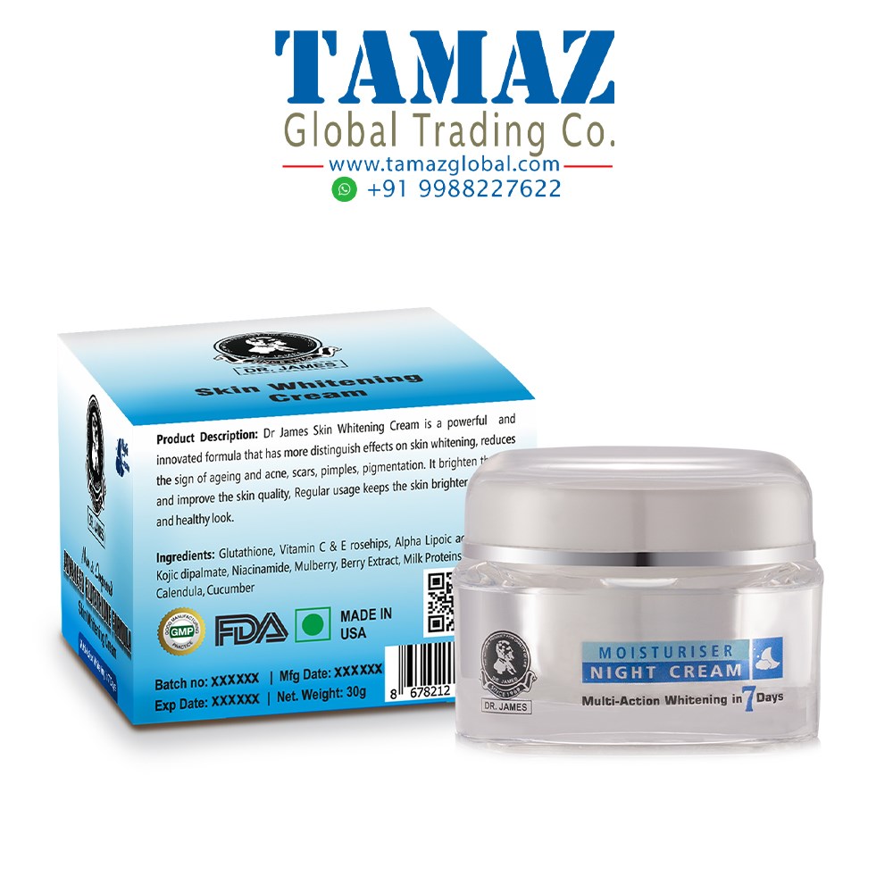 Dr James Glutathione Cream Advanced Skin Whitening Formula - Image 2