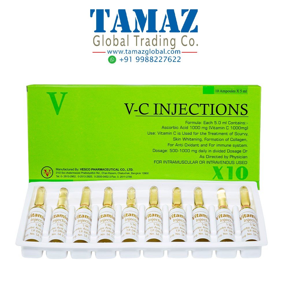 Vitamin C Injection By Vesco Pharma VC Vitamin C 1000mg - Image 4